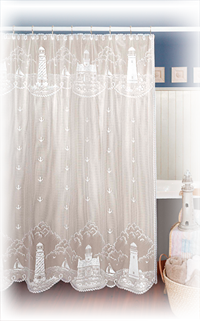 Lace Shower Curtains